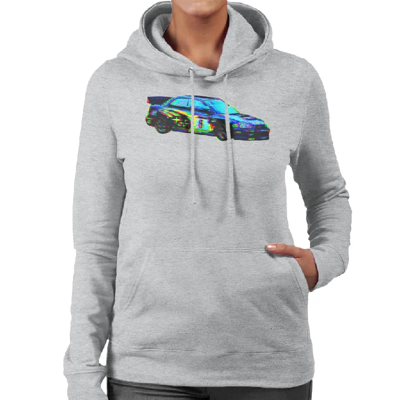Motorsport Images Makinen Subaru Impreza WRC Women's Hooded Sweatshirt Hoodie with Drawcord Adjustable Secure Motorsport Images Makinen Subaru Impreza WRC Women's Hooded Sweatshirt Hoodie with Drawcord Adjustable Secure