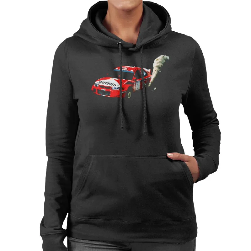Motorsport Images Mitsubishi Lancer Evo VI Women's Hooded Sweatshirt Hoodie with Relaxed Fit Easy Casual Motorsport Images Mitsubishi Lancer Evo VI Women's Hooded Sweatshirt Hoodie with Relaxed Fit Easy Casual