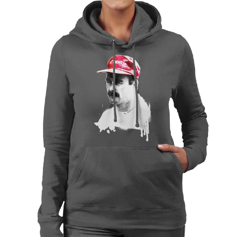 Motorsport Images Nigel Mansell At Monte Carlo 1992 Women's Hooded Sweatshirt Hoodie with Reflective Safety Nightwear Motorsport Images Nigel Mansell At Monte Carlo 1992 Women's Hooded Sweatshirt Hoodie with Reflective Safety Nightwear