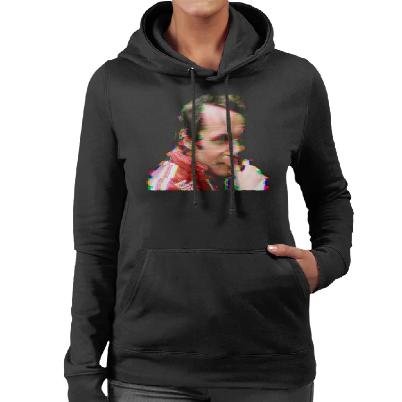 Motorsport Images Niki Lauda German GP 1976 Glitch Effect Women's Hooded Sweatshirt Hoodie with Drawcord Adjustable Secure Motorsport Images Niki Lauda German GP 1976 Glitch Effect Women's Hooded Sweatshirt Hoodie with Drawcord Adjustable Secure
