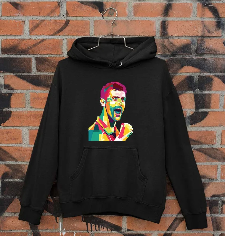 Novak Djokovic Tennis Unisex Hoodie for Men/Women Hoodie with Contrast Stitching Detailed Premium Novak Djokovic Tennis Unisex Hoodie for Men/Women Hoodie with Contrast Stitching Detailed Premium