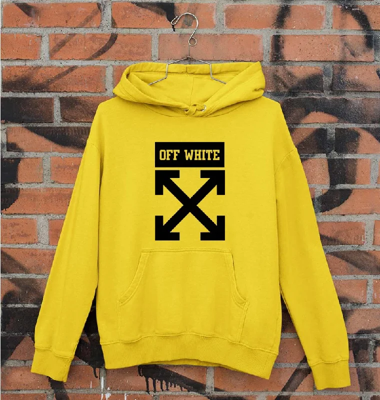 Off White Unisex Hoodie for Men/Women