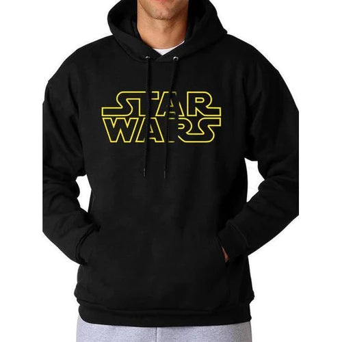 Star Wars Logo Hoodie Hooded Sweatshirt Adult