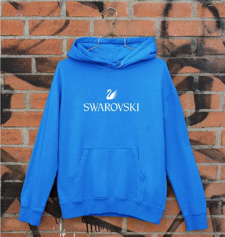Swarovski Unisex Hoodie for Men/Women Hooded Sweatshirt Casual Wear Street Style