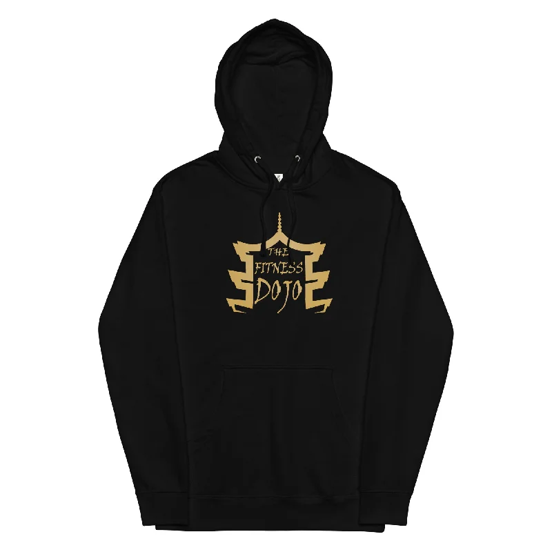 The Fitness Dojo - Unisex Hoodie Hoodie with Strings Custom Fit Adjustable