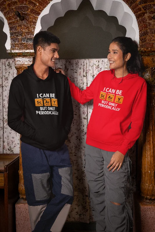Unisex Hoodie for Men and Women - Red and Black Hoodie with Embroidery Detailed Premium Unisex Hoodie for Men and Women - Red and Black Hoodie with Embroidery Detailed Premium