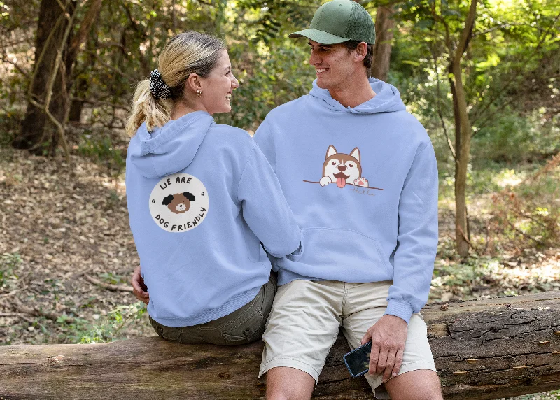 Unisex Hoodie for Men and Women Dog Friendly Hoodie Dress Longline Feminine