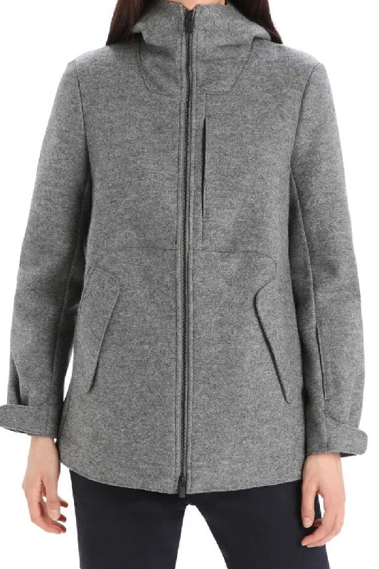 Womens Felted Merino Hooded Jacket Elasticated Jacket Padded Jacket Insulated Jacket Womens Felted Merino Hooded Jacket Elasticated Jacket Padded Jacket Insulated Jacket