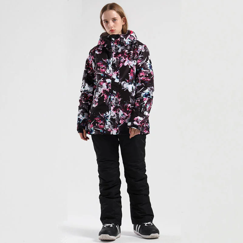 Women's SMN Waterproof Vast Sky Winter Snowsuits Jacket & Pants Tailored Jacket Straight Jacket A-Line Jacket Women's SMN Waterproof Vast Sky Winter Snowsuits Jacket & Pants Tailored Jacket Straight Jacket A-Line Jacket