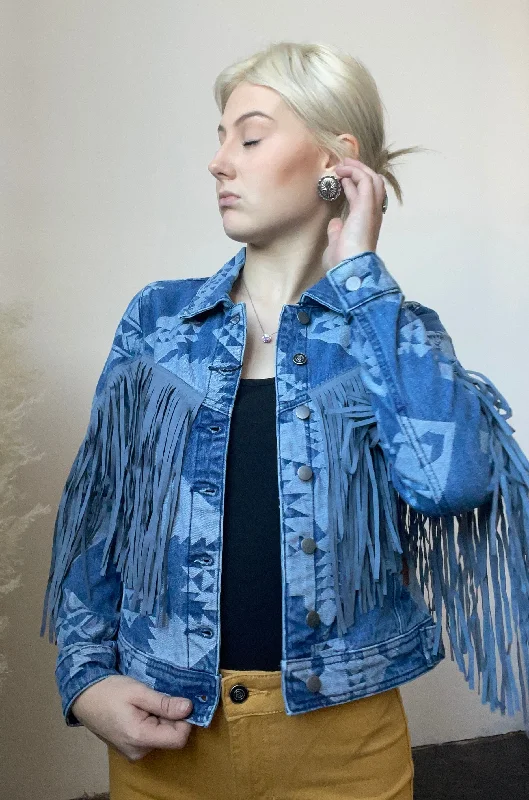 Christina Fringe Jacket