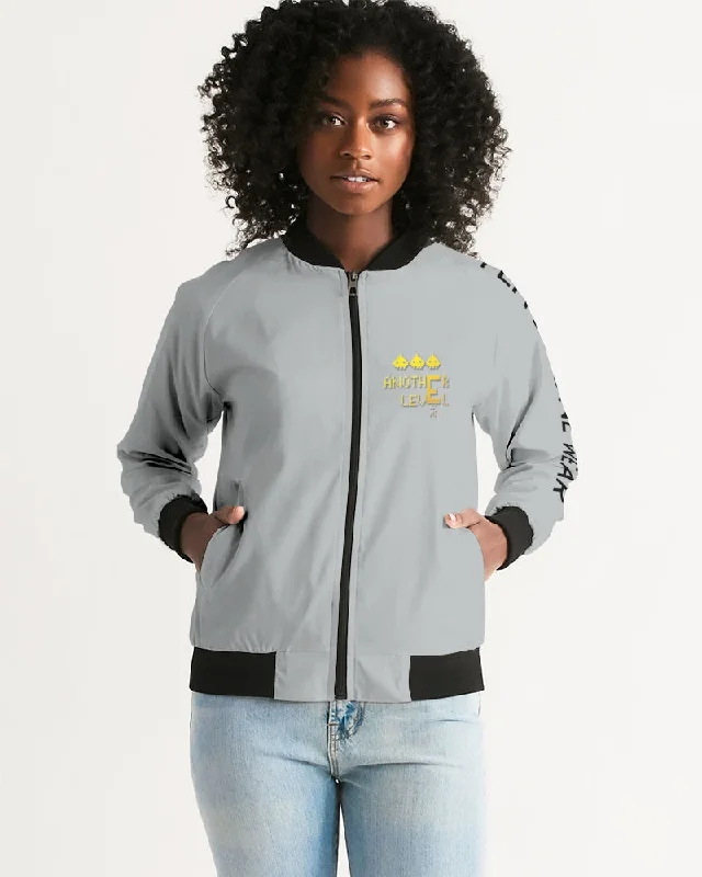 FLYING GREY Women's Bomber Jacket