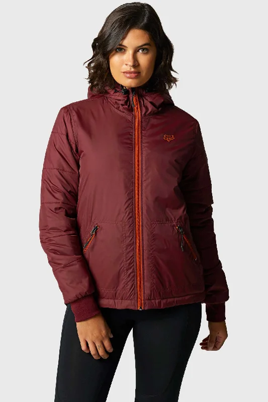 Fox Womens Gravity Jacket - Cranberry One-Shoulder Jacket Off-the-Shoulder Jacket Asymmetrical Jacket Fox Womens Gravity Jacket - Cranberry One-Shoulder Jacket Off-the-Shoulder Jacket Asymmetrical Jacket