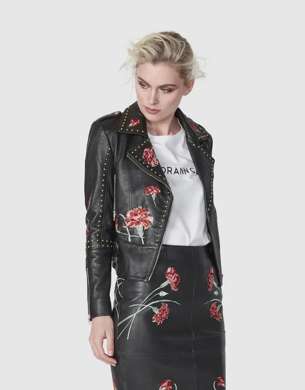 Jardin Leather Jacket