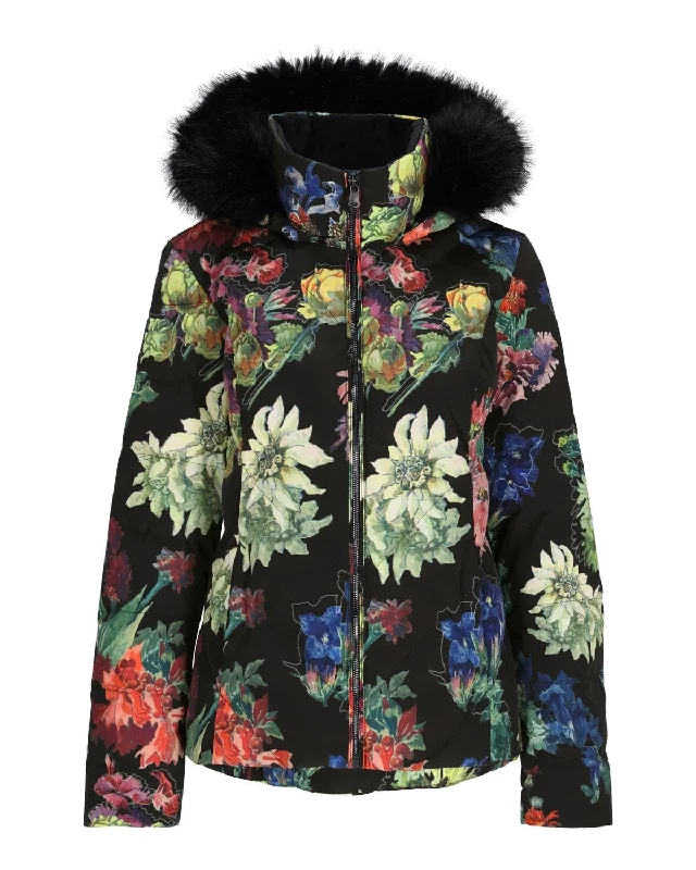 Obermeyer Bombshell Luxe Womens Jacket Anorak Shell Jacket Lightweight Jacket