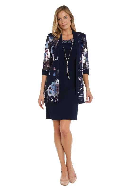 R&M Richards 9776P Short Two Piece Set Petite Jacket Dress Satin Jacket Silk Jacket Chiffon Jacket R&M Richards 9776P Short Two Piece Set Petite Jacket Dress Satin Jacket Silk Jacket Chiffon Jacket