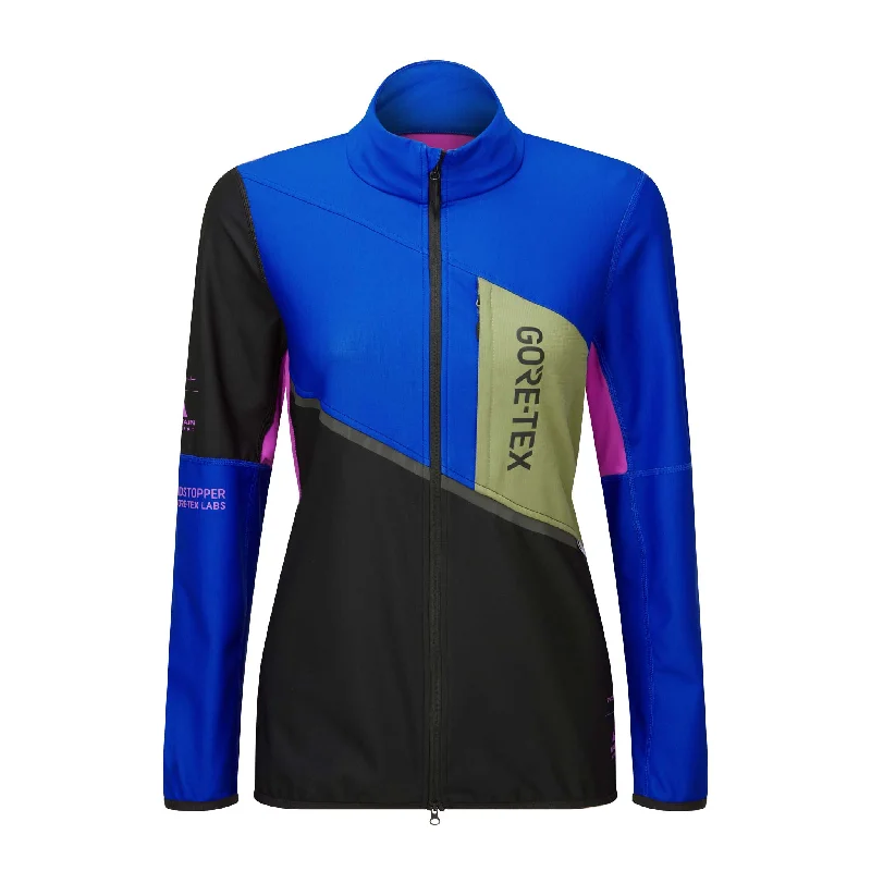 Ronhill | Women's Tech Gore-Tex Windstopper Jacket - Black/Cobalt