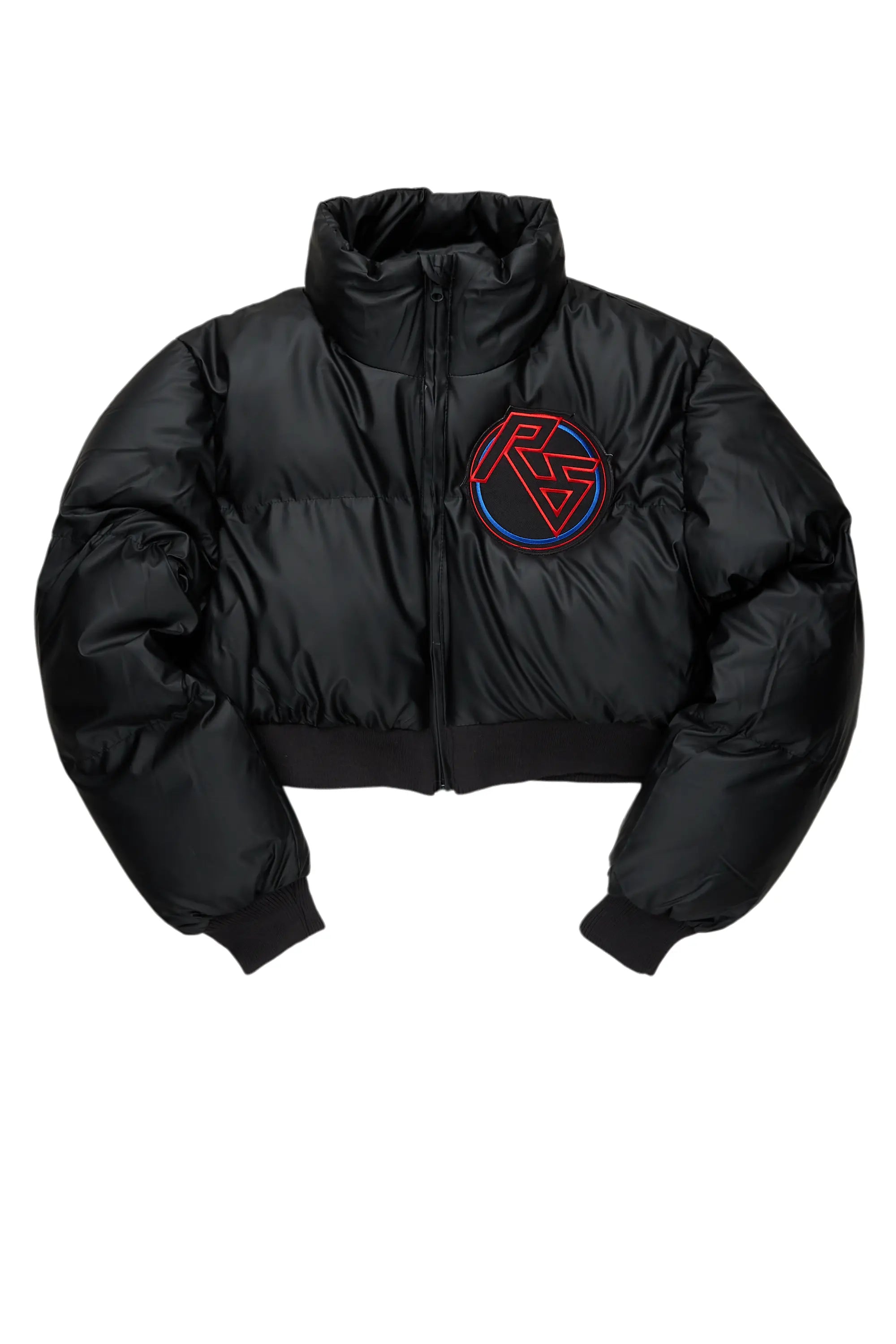 Genese Black Puffer Jacket Quilted Jacket Puffer Jacket Insulated Jacket