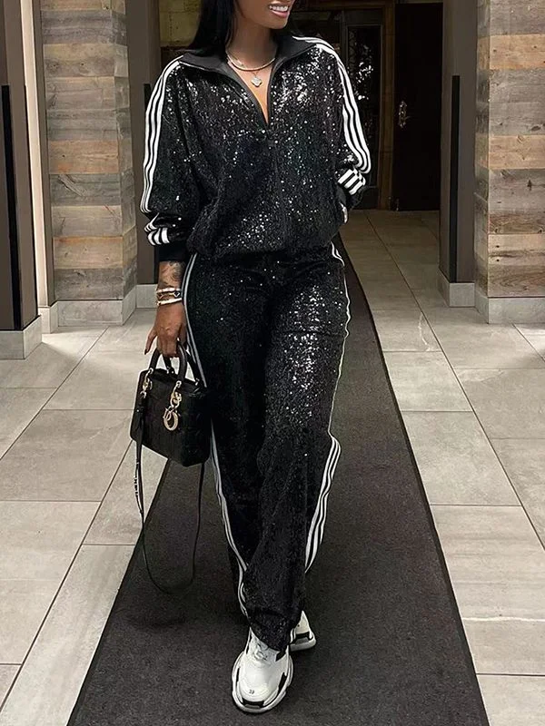 Sequin Jacket & Pants Set--Clearance Chenille Jacket Brocade Jacket Lace Jacket