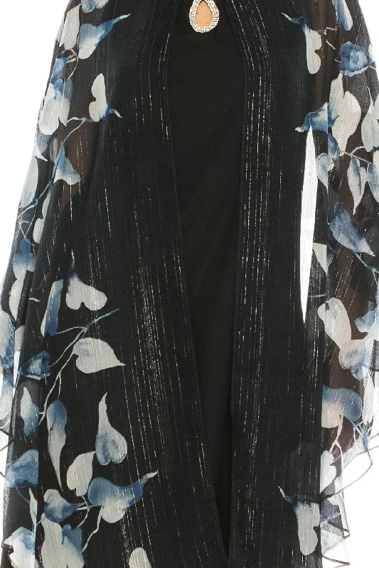SL Fashions 9171467 Short Mother of the Bride Floral Jacket Dress Nylon Fabric Polyester Fabric Spandex Fabric SL Fashions 9171467 Short Mother of the Bride Floral Jacket Dress Nylon Fabric Polyester Fabric Spandex Fabric