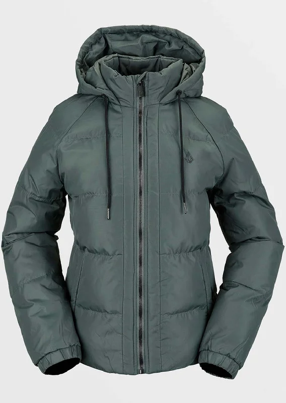 Volcom Women's Ithan Puff Jacket Fleece Jacket Down Jacket Parka