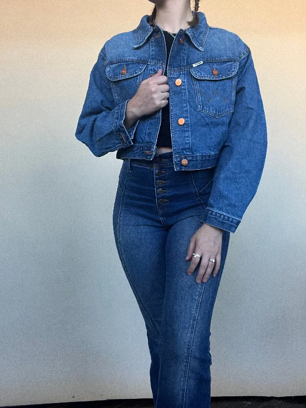 Wrangler Denim Crop Jacket