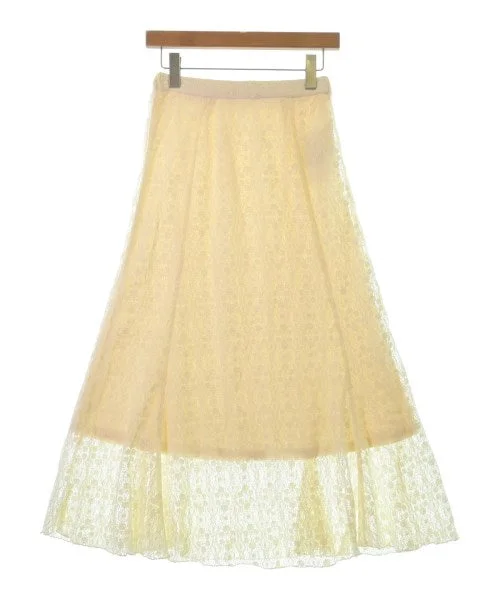 LOWRYS FARM Long/Maxi length skirts velvet skirt plush