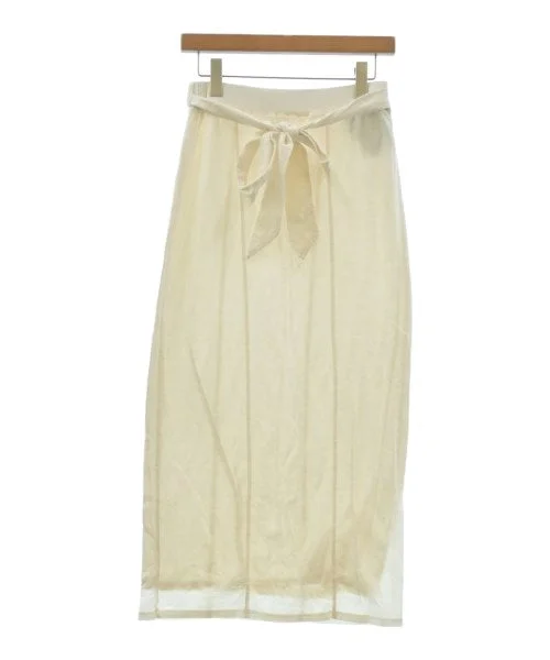 three dots Long/Maxi length skirts leather skirt refined