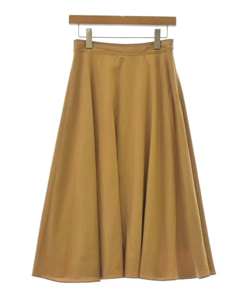 INDIVI Long/Maxi length skirts linen skirt natural