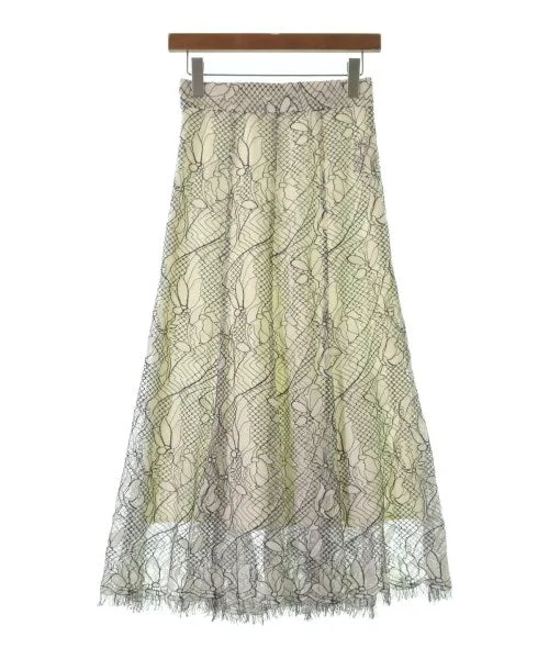 Apuweiser-riche Long/Maxi length skirts asymmetrical skirt cut