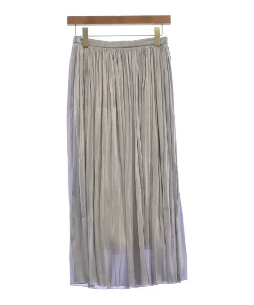 Simplicite Long/Maxi length skirts pleated skirt texture