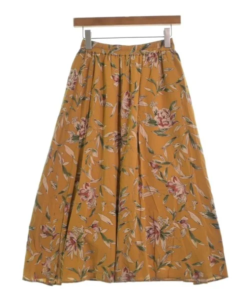 URBAN RESEARCH DOORS Long/Maxi length skirts velvet skirt glossy