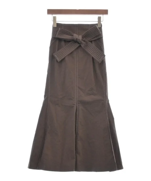 FRAY I.D Long/Maxi length skirts leather skirt sleek