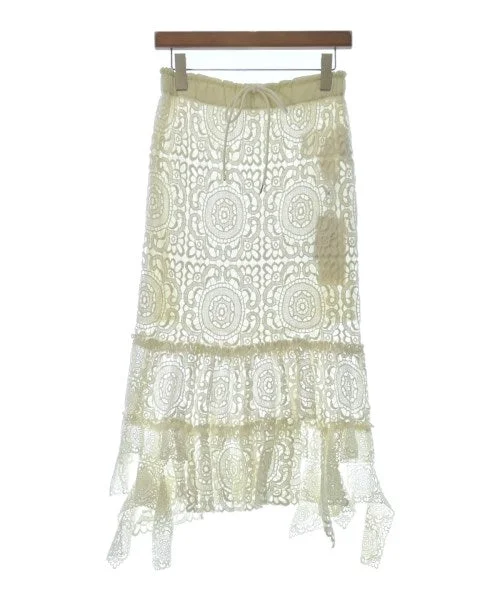 sacai Long/Maxi length skirts linen skirt light