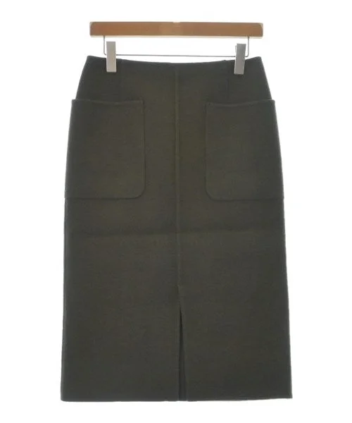 BEIGE, Long/Maxi length skirts leather skirt bold