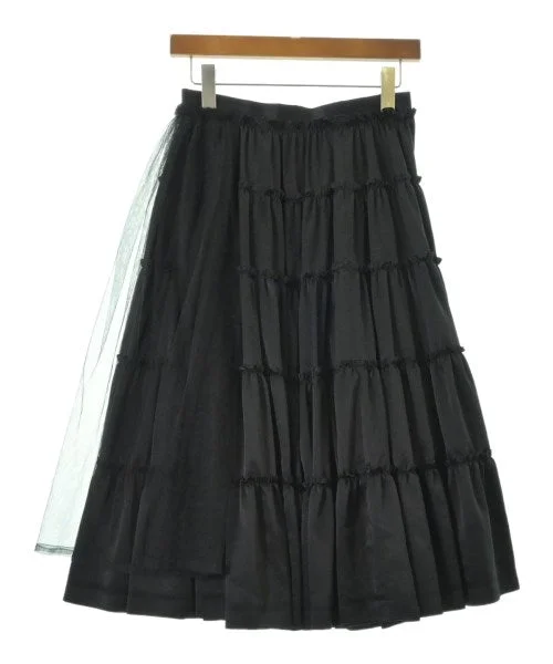 noir kei ninomiya Long/Maxi length skirts cashmere skirt fine