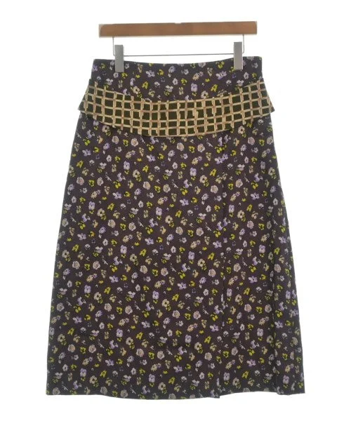 CIVIDINI Long/Maxi length skirts denim skirt classic