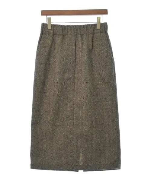 jejia Long/Maxi length skirts ribbed skirt waist