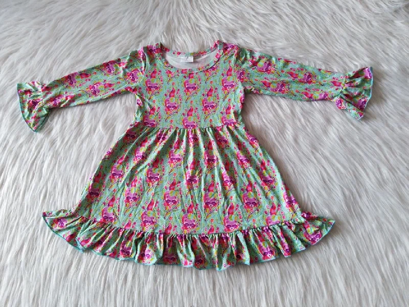 RTS NO MOQ SALES  G1-3-1`/. Fox long-sleeved skirt vintage skirt charm