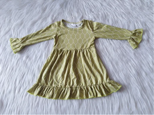 RTS NO MOQ SALES  G1-3` Diamond-shaped green and yellow skirt seamless skirt comfort