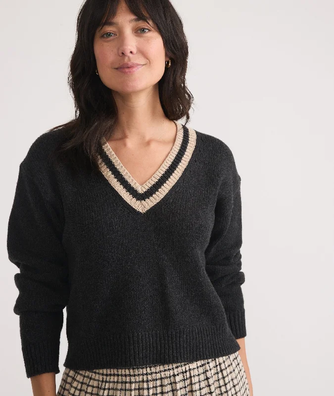 Bella Cropped Sweater Spandex Rayon Corduroy