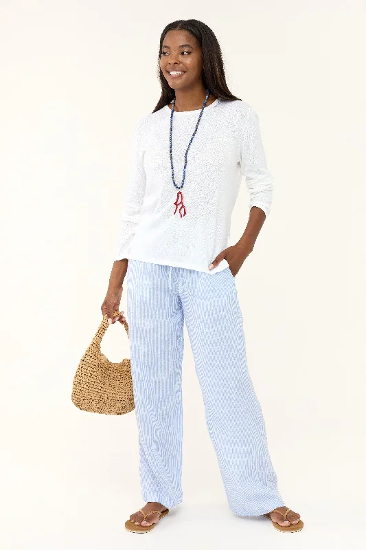 Brittany Sweater - White Long Sweater Short Sweater Cropped Sweater