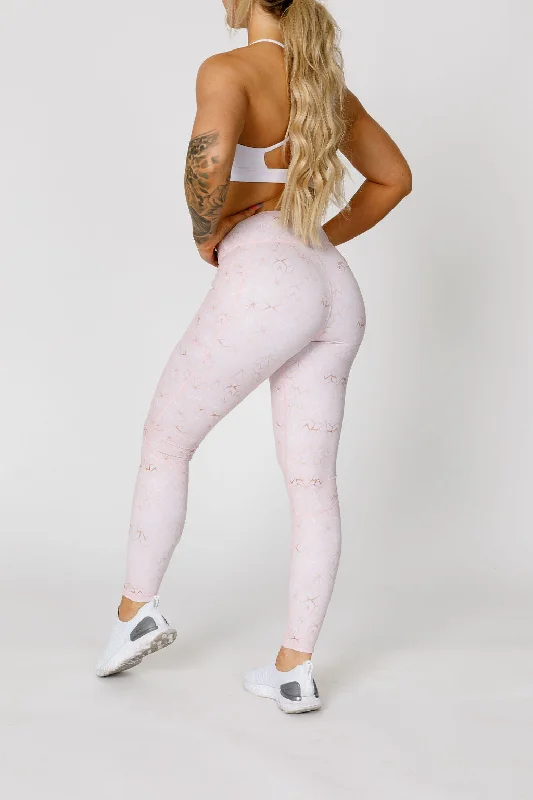 Champagne Winter Leggings Cozy Warmth Leggings