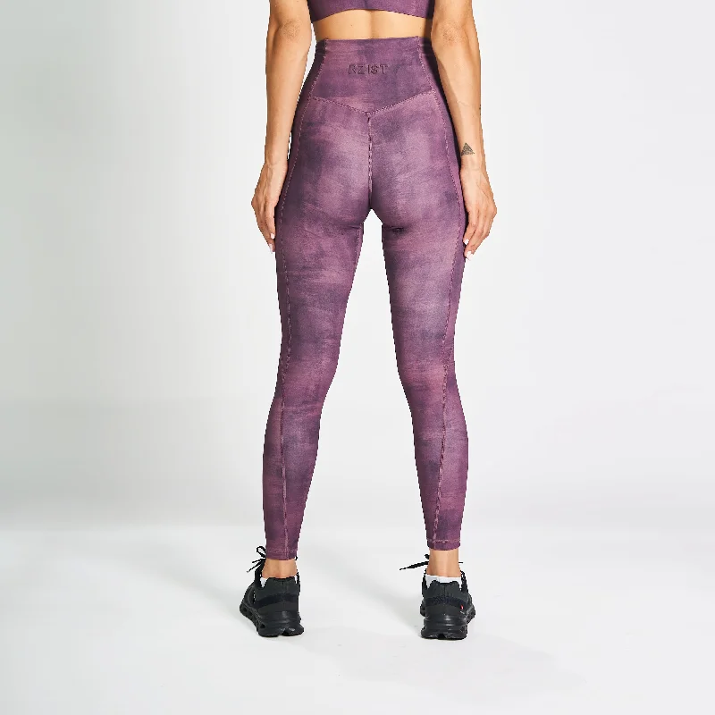Leggings - Chocolate Stylish Side-Stripe Leggings