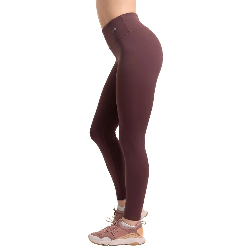 Women's Compression Leggings - Brown Cozy Oversized Leggings
