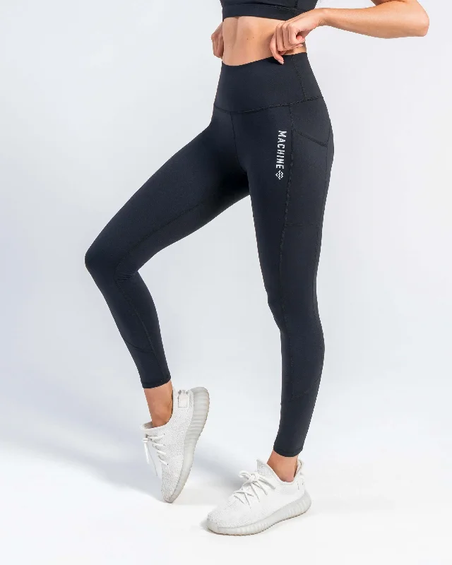 Core Leggings (Black) Fashionable Quick-Dry Leggings