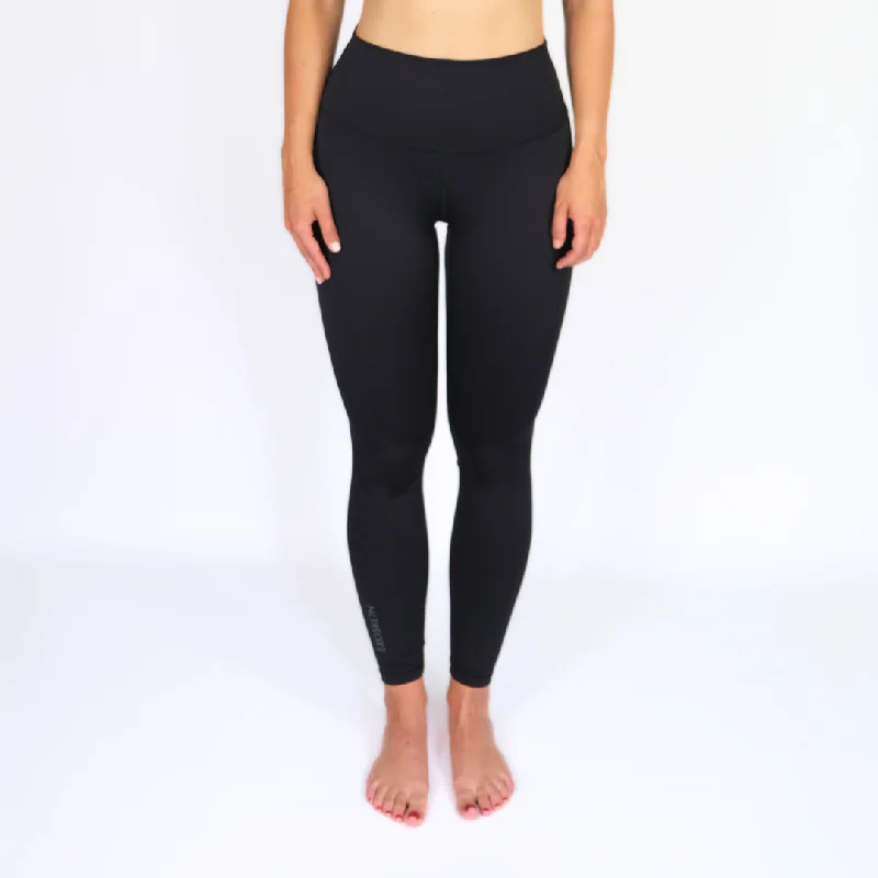 EXOPRO SPORT LEGGINGS ONYX BLACK Stylish Capri Leggings