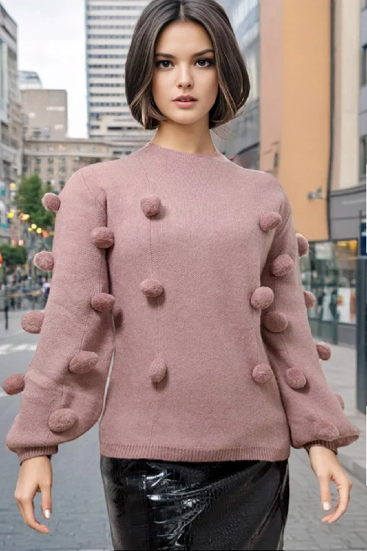 F2017 SWEATER (SMALL ONLY) Cashmere Blend Cotton Blend Poly Blend