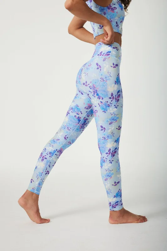 Flower Dance High-waisted Leggings Stylish Lightweight Leggings