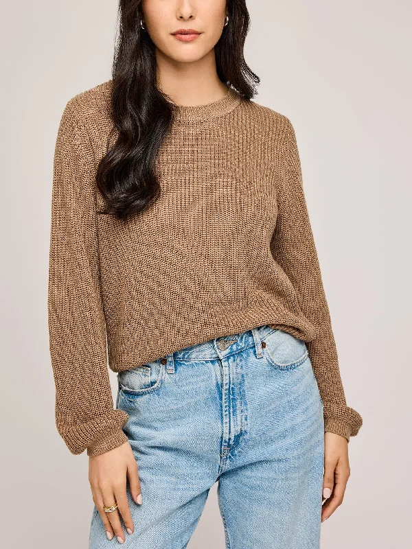 Maxine Sweater Chenille Blend Fleece Blend Nylon Blend