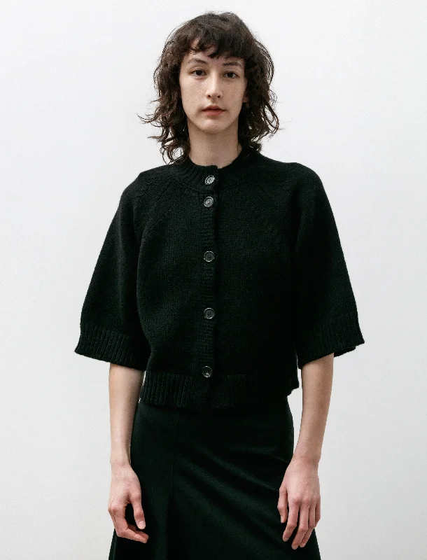 Box Sweater Black Elegant Classic Vintage
